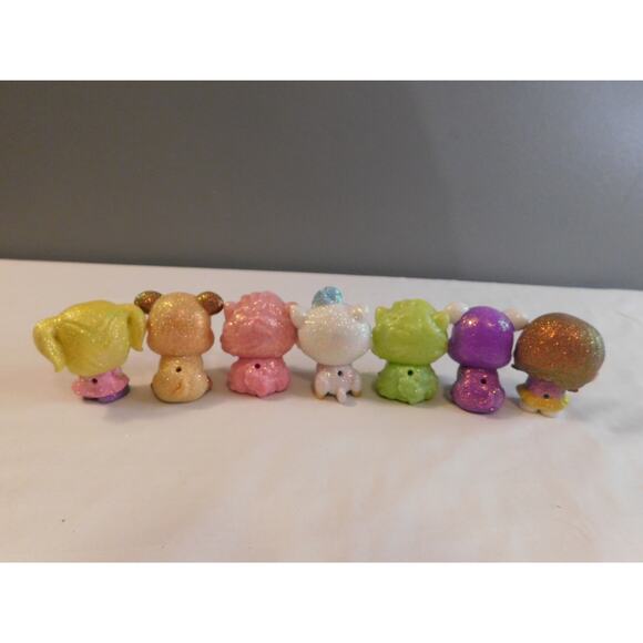 Tic Tac Toy XOXO Lot of 7 Glitter Friends - Picture 3 of 11